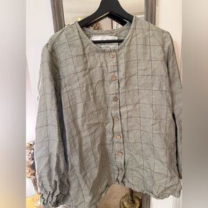 notPERFECTLINEN ELY Top